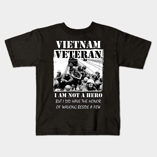 Vietnam Veteran Kids T-Shirt by triggerleo